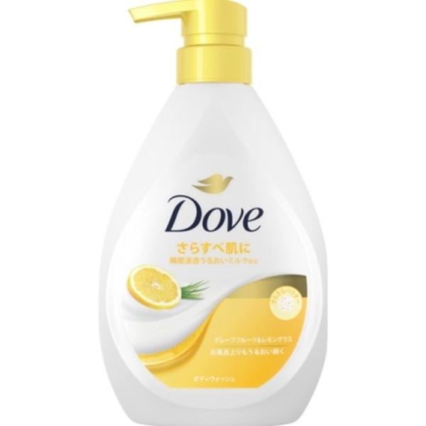 訳あり ダヴ　ボディウォッシュ グレープフルーツ＆レモングラス ポンプ 470g   ユニリーバ