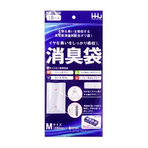 AS03 消臭袋 M 半透明 10枚 0.025の商品画像