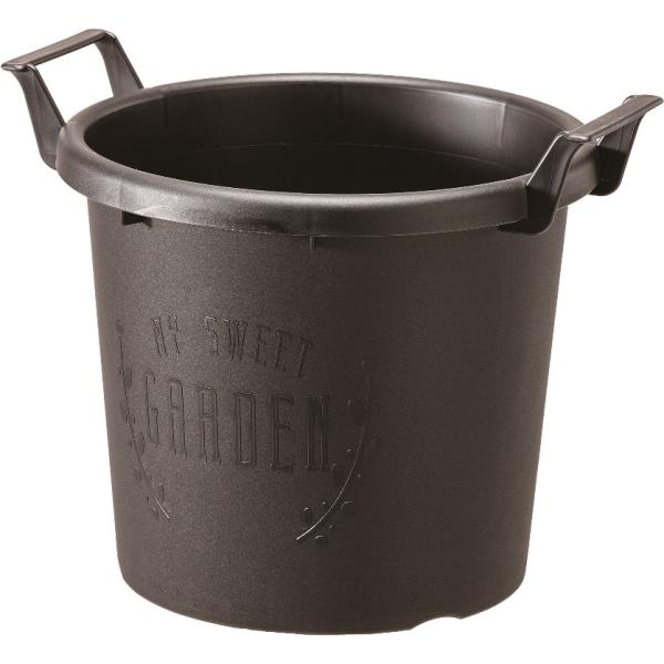 グロウコンテナ ３０型　ＢＫ 野菜　植物　花　植木鉢 大和プラスチック
