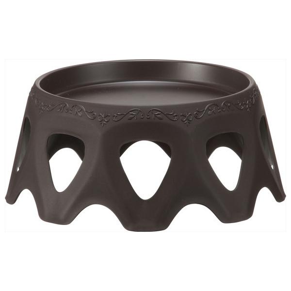 アップルウェアー apple 受皿付きスタンド24型LOWダークブラウン 24LOW