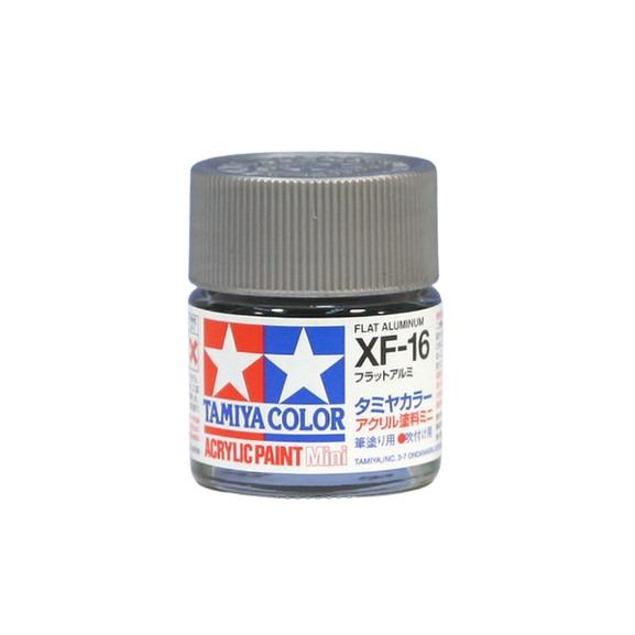 タミヤカラー アクリルミニ　ＸＦ１６　フラットアルミ (コンパクト便可)