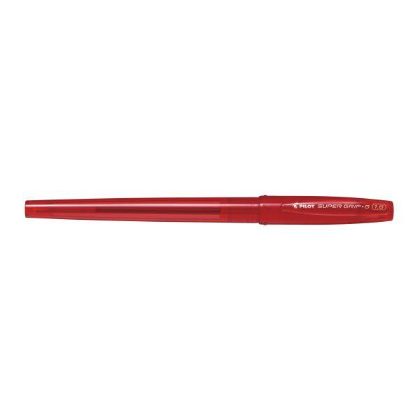 油性ボールペン 　スーパーグリップＧ　１．６レッド ＢＳＧＣ−１０ＢＢ−ＲＲ (コンパクト便可)