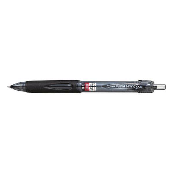 三菱 パワータンク スタンダード 0.5 mm 黒 SN-201PT-05.24 ボールペン (コン...