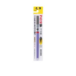 ぺんてる（Pentel） 筆文字ペン 太字軟×極細硬ツイン 水性染料 初心者