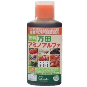 万田酵素 肥料 万田アミノアルファプラス 1L 花 ガーデニング 公式
