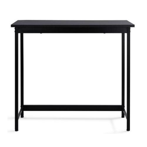 ベーシックデスク800×400 BDK-8040 ブラック／ブラック アイリスオーヤマ