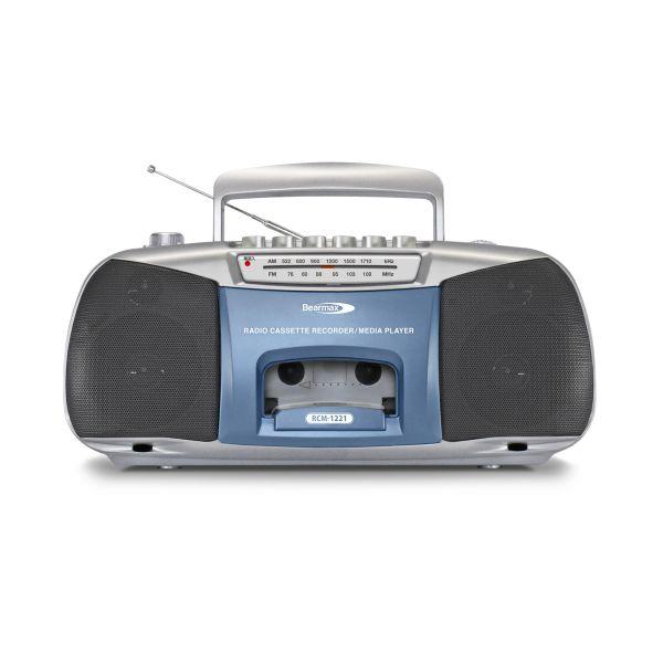 ベアマックス　ポータブルラジカセ 「ＤＩＤＩＣＡ」ＲＣＭ−１２２１（ＳＢ）