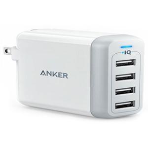 Anker PowerPort 4 急速充電器 A2142N22