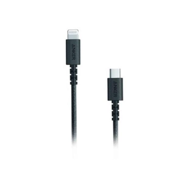 訳ありUSB-C&amp;Lightning1.8ｍ黒PowerLine A8618N11  ANKER (...