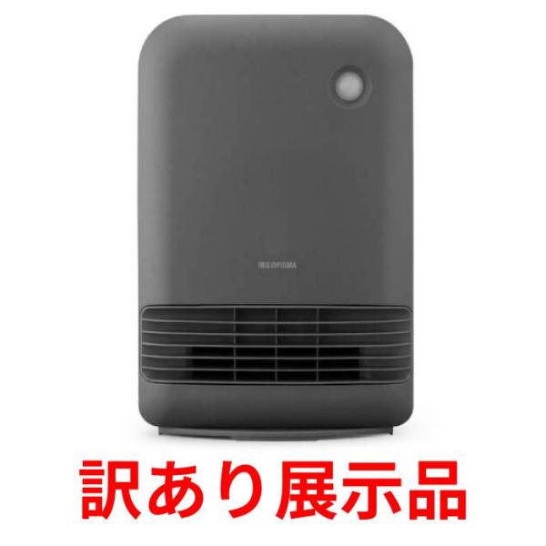 訳あり展示品 アイリスオーヤマ 大風量 セラミックファンヒーター ACH-M12A-H グレー 暖房...