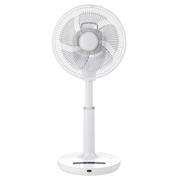 訳あり THREEUP 音声操作 DCリビングファン ホワイト LF-T2523WH 扇風機