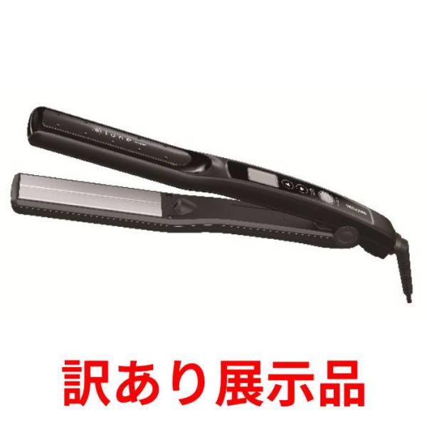 訳あり展示品 テスコム マイナスイオンヘアーアイロン ブラック ITH1806K