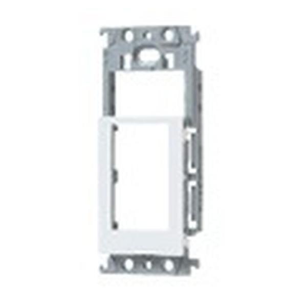 パナソニック コスモシリーズワイド21 絶縁取付枠 スイッチ+コンセント×2用 化粧カバー付 ホワイ...