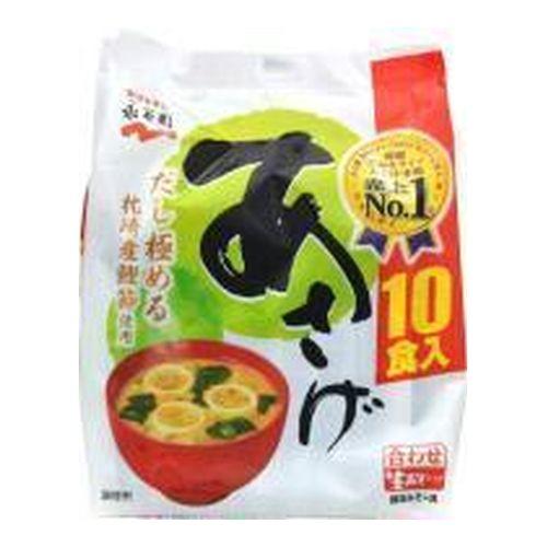 永谷園 生みそタイプみそ汁 あさげ 徳用 10食入