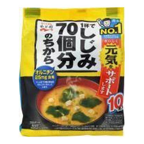 永谷園 1杯でしじみ70個分のちから みそ汁 徳用 10食入