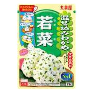 丸美屋食品工業 混ぜ込みわかめ 若菜 29g (コンパクト便可)