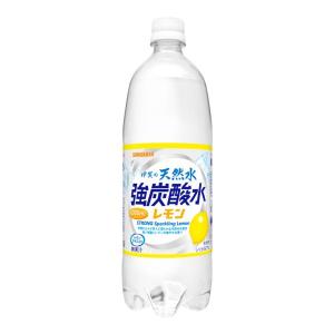 サンガリア 伊賀の天然水 強炭酸水レモン 1000mlの商品画像