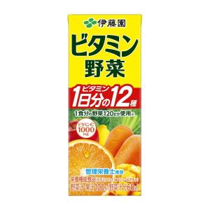 伊藤園 ビタミン野菜 紙パック 200mlの商品画像