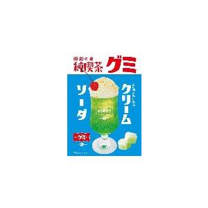 昭和の味　純喫茶　グミ　クリームソーダ味 アイデアパッケージ (コンパクト便可)