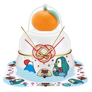 サトウの鏡餅 福餅入り 鏡餅 小飾り アマビエさま 66g お正月