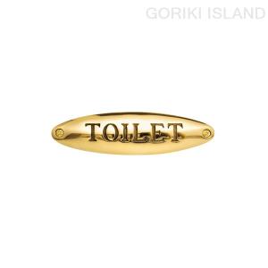 ゴーリキアイランド サイン TOILET TD 630118 サインプレート GORIKI ISLAND（メーカー直送）｜hcgooday