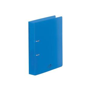 訳あり Dリングファイル A4S 青 F5021-8