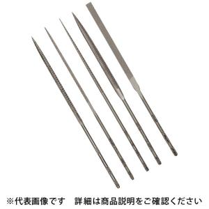 バローベ 精密ニードルヤスリ 5種セット 180mm #2 LA-ST-180-2