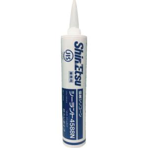 信越化学工業:信越 防かび用シーリング材 シーラント4588 ダークアイボリ 330ml S-4588N-YWG-330ML オレンジブック