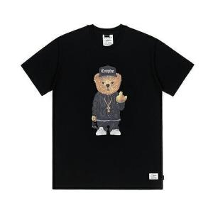 STIGMA スティグマ Tシャツ 半袖 ハーフスリーブ プリントTシャツ クマ クマTシャツ COMPTON BEAR T-SHIRTS 16STST06 メンズ｜hcimport