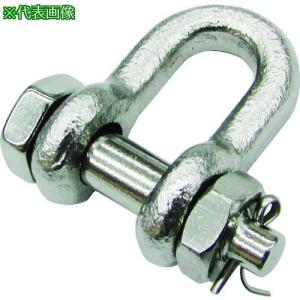 □TRUSCO ネジシャックル ステンレス製 13mm (1個入)【2749891:0