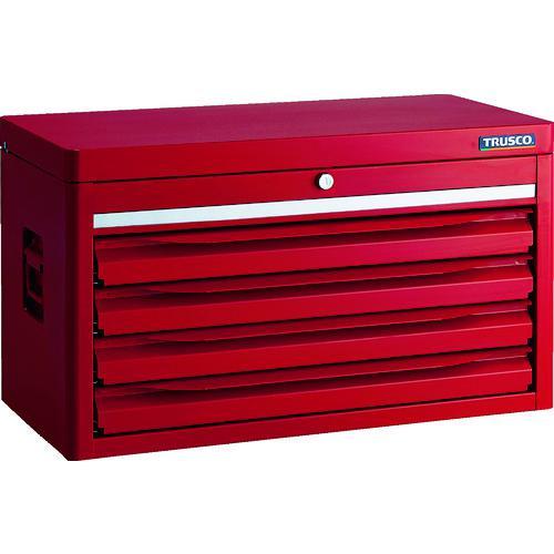 ■TRUSCO トップチェスト(4段)【1144957:0】[店頭受取不可]