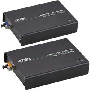 ■ATEN ビデオ延長器 HDMI / 光ファイバー / 最大600m延長【1152890:0】[法人・事業所限定][直送元][店頭受取不可]｜hcvalor2