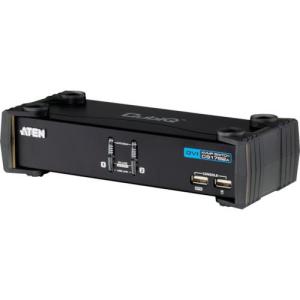 ■ATEN KVMPスイッチ 2ポート / DVI / USB2.0ハブ搭載【1152975:0】[送料別途見積り][店頭受取不可]｜hcvalor2