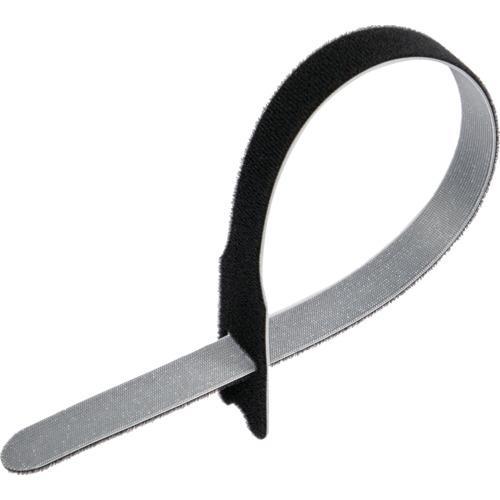 ■TRUSCO マジックバンド ストラップ 40cm 黒 (4本入)【1157459:0】[店頭受取...