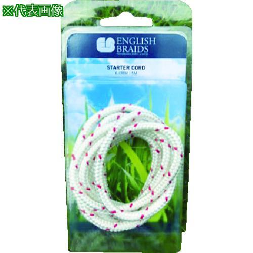 ■E BRAIDS 【売切廃番】 スターターコード 2.8φ×10m 白/赤【1163194:0】[...