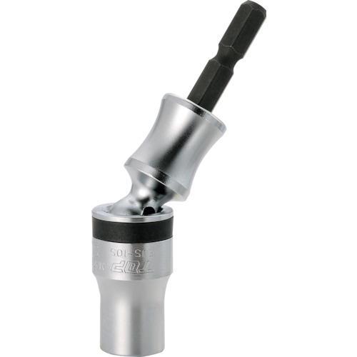 ■TOP 電動ドリル用ユニバーサルショートソケット 対辺10mm【1238730:0】[店頭受取不可...