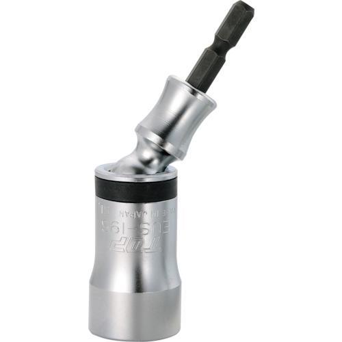 ■TOP 電動ドリル用ユニバーサルショートソケット 対辺19mm【1238731:0】[店頭受取不可...