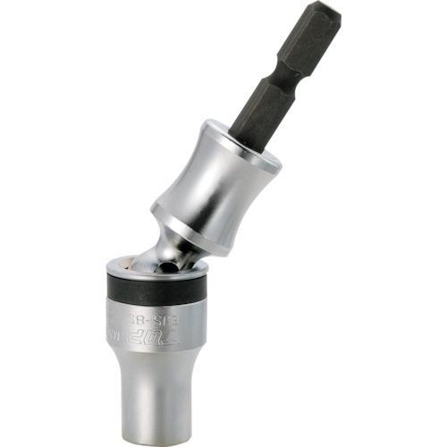 ■TOP 電動ドリル用ユニバーサルショートソケット 対辺8mm【1238732:0】[店頭受取不可]