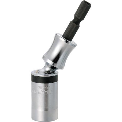 ■TOP 電動ドリル用ユニバーサルショートソケット 対辺13mm【1238733:0】[店頭受取不可...