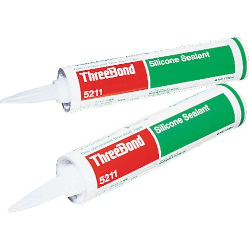 ■THREEBOND シリコーンシーラント TB5211B 330ml 灰色 汎用タイプ(5211B...