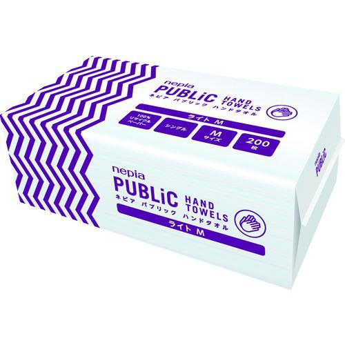 ■ネピア パブリックハンドタオル ライトM 200枚 30パック入り【1269802:0】[店頭受取...