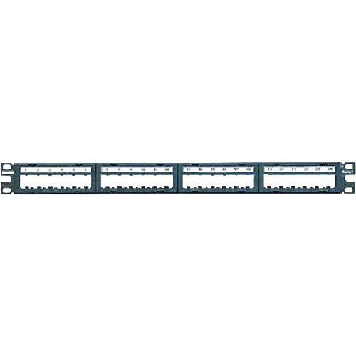 ■PANDUIT モジュラーパッチパネル枠 6ポートフェースプレートタイプ 24ポート 1U CPP...