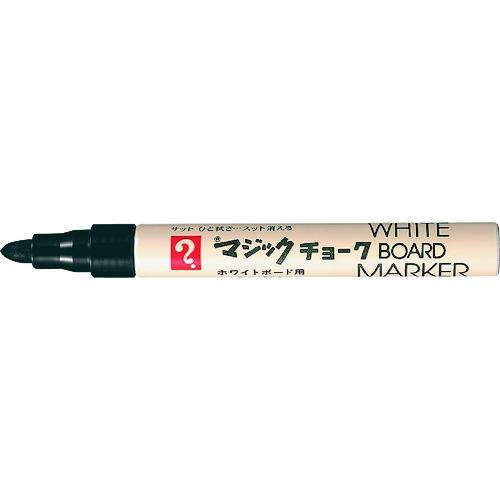 ■マジックインキ マジックチョーク No.650 黒【1482639:0】[店頭受取不可]