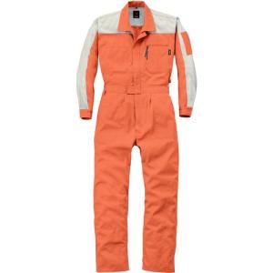 YAMADATATSU/山田辰  AUTO-BI/オートバイ つなぎ服 KM-107 Sサイズ オレンジ 107-OR-S