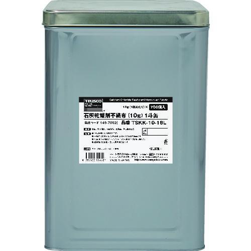 ■TRUSCO 石灰乾燥剤 (耐水、耐油包装) 10g 700個入 1斗缶【1497862:0】[法...