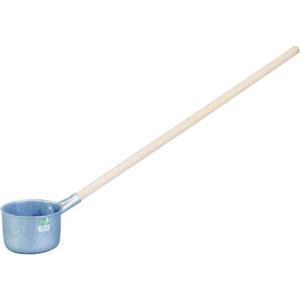 ■ヒシエス トタン杓♯15号 木柄付【1610526:0】[直送DS][店頭受取不可]