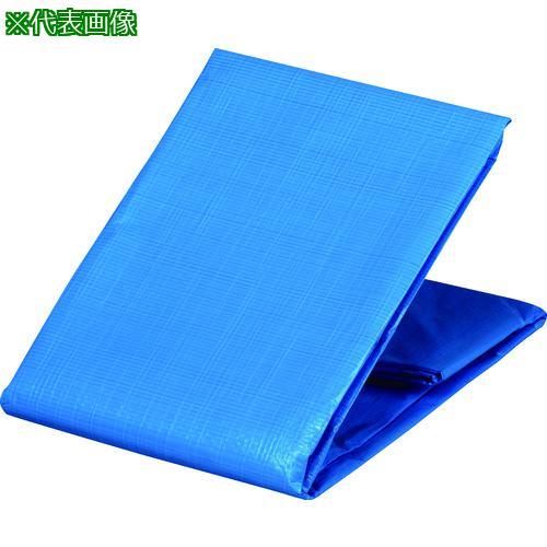 ■TRUSCO 防炎ブルーシート #2500 10.0m×10.0m【1611145:0】[店頭受取...