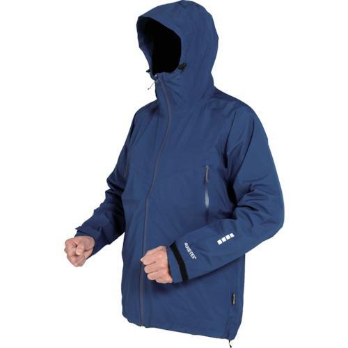 ■TRUSCO ゴアテックスワークレインウェア ネイビー M【1611387:0】[店頭受取不可]