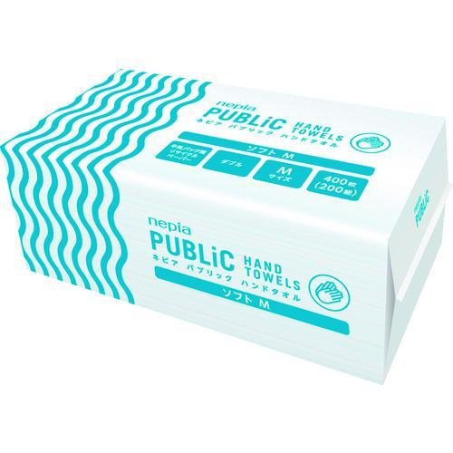 ■ネピア ペーパータオル パブリックハンドタオル ソフトM 200組 25パック入り【1615006...