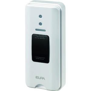 ■ELPA ワイヤレスチャイム押しボタン送信器【1682267:0】[店頭受取不可]｜hcvalor2